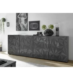 Komoda PRISMA 240 cm antracytowa*MCA Linia Włoska Online