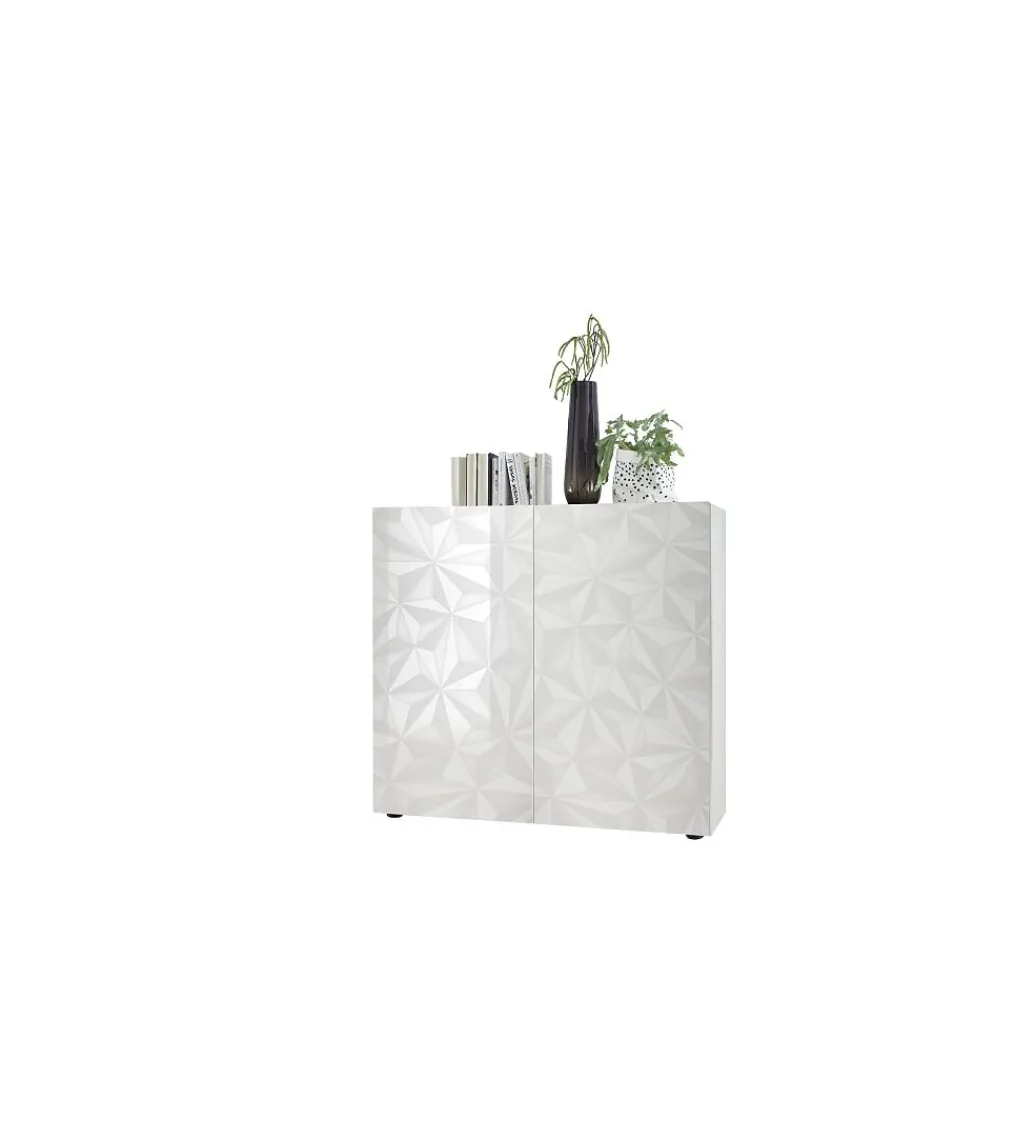Komoda PRISMA 120 cm biała*MCA Linia Włoska Outlet