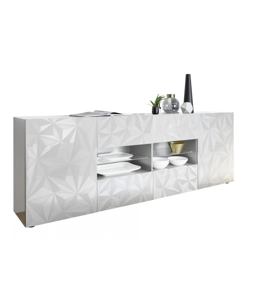Komoda PRISMA 240 Cm Biała*MCA Linia Włoska Discount