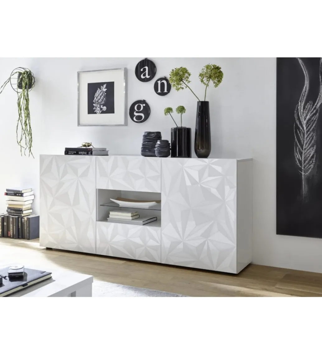 Komoda PRISMA 180 Cm biała*MCA Linia Włoska Online