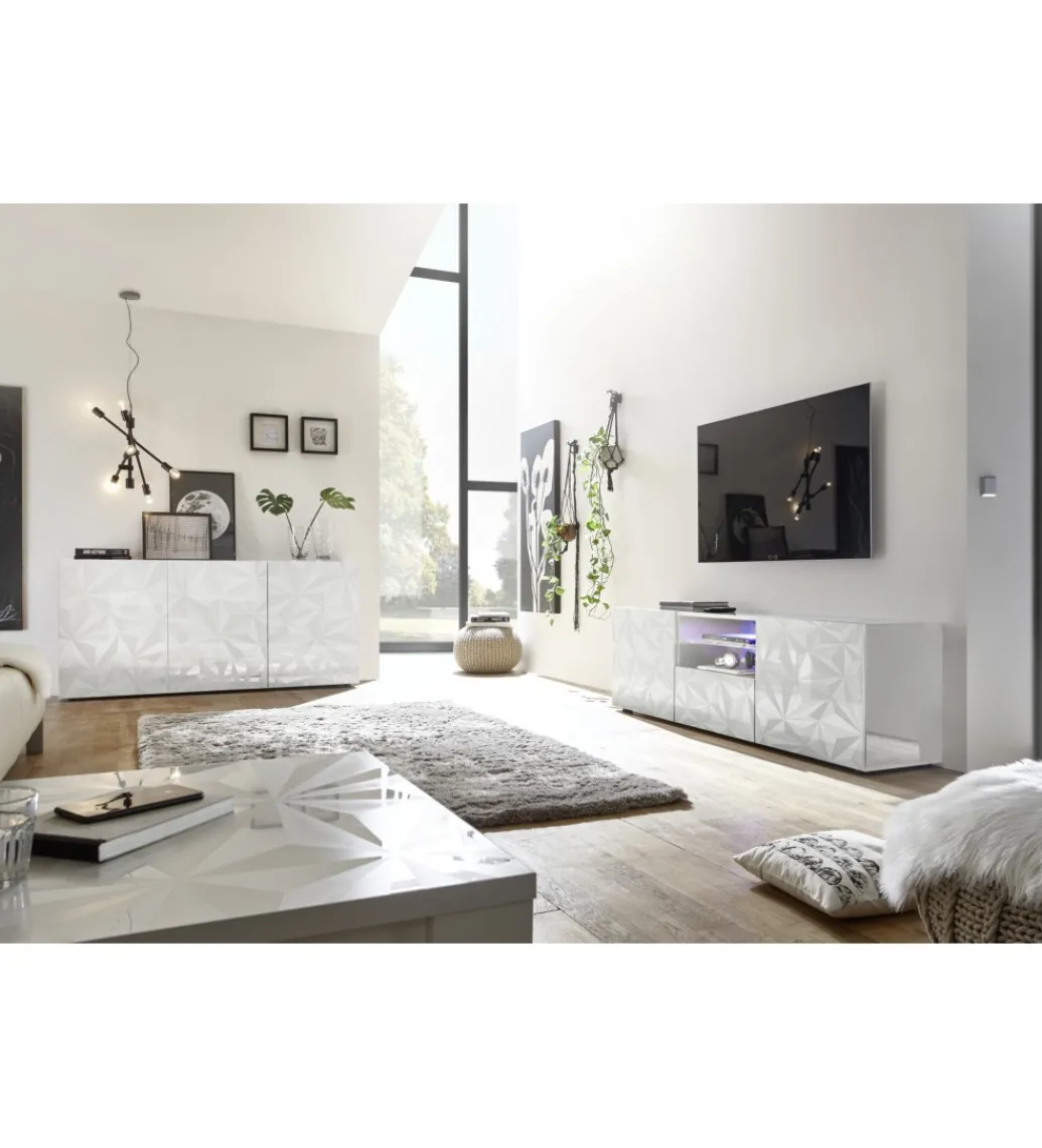 Komoda PRISMA 180 Cm biała*MCA Linia Włoska Sale