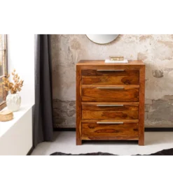 Komoda PURE 100 cm drewno sheesham*Invicta Interior - przedsprzedaż New