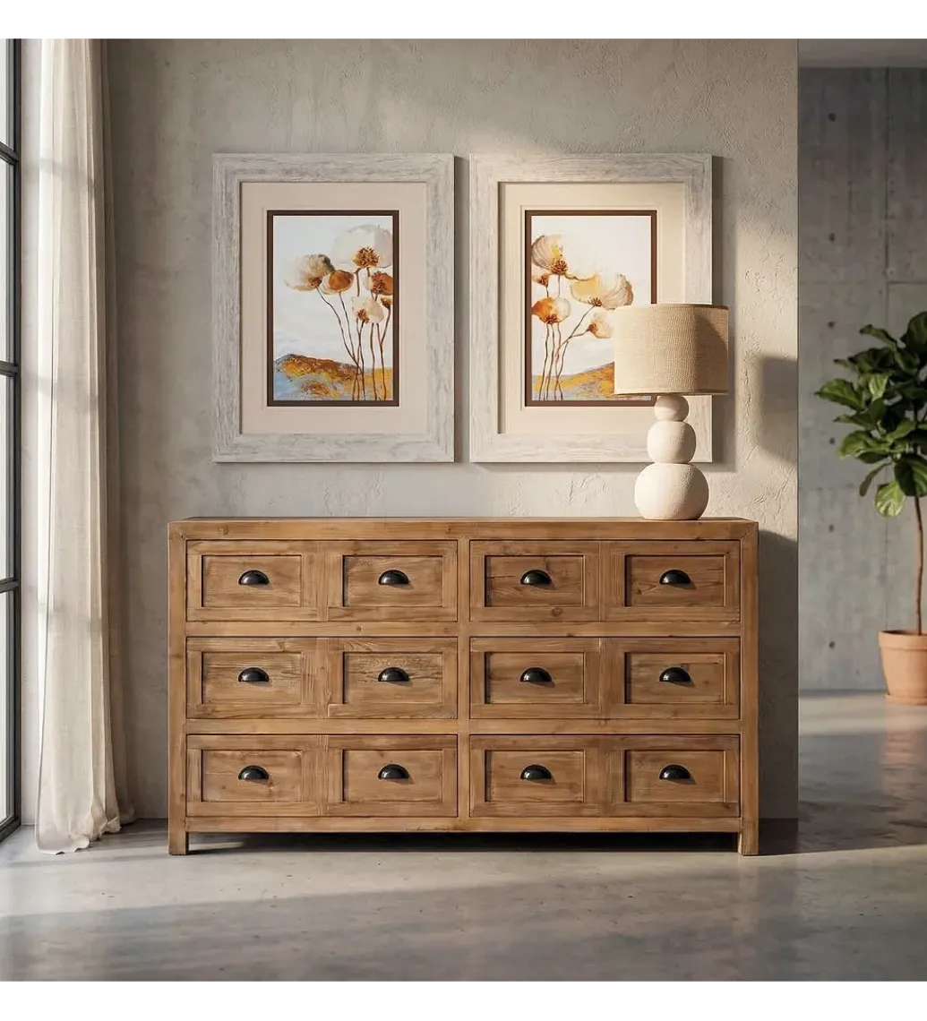 Komoda REASTELIN 160 cm naturalna*Zona-Design Best