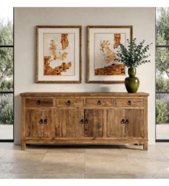 Komoda REASTELIN 190 cm naturalna*Zona-Design Best