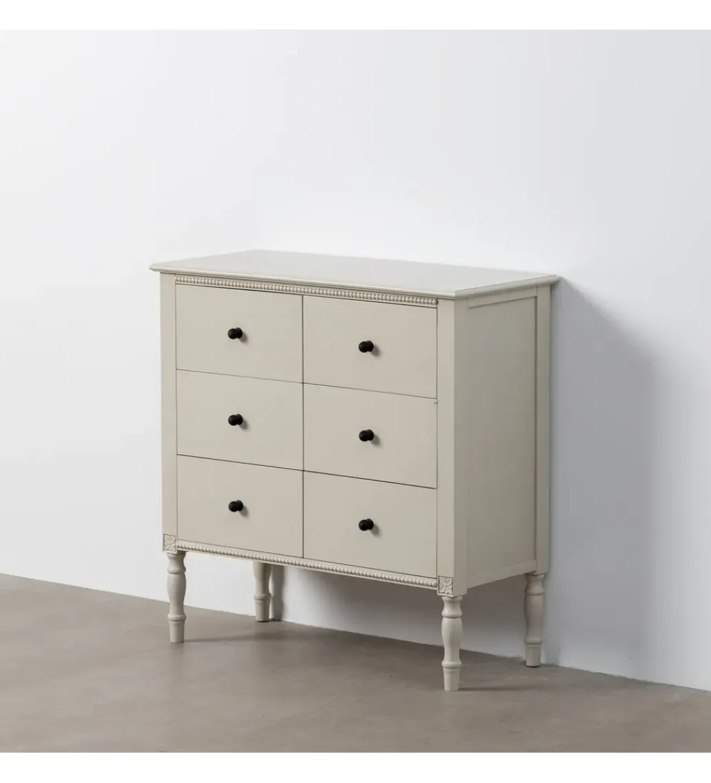 Komoda REID 75 cm jasnoszara*Zona-Design Discount