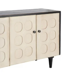 Komoda RESEME 160 cm czarnobiała*Zona-Design Outlet
