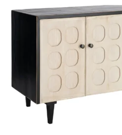 Komoda RESEME 160 cm czarnobiała*Zona-Design Outlet