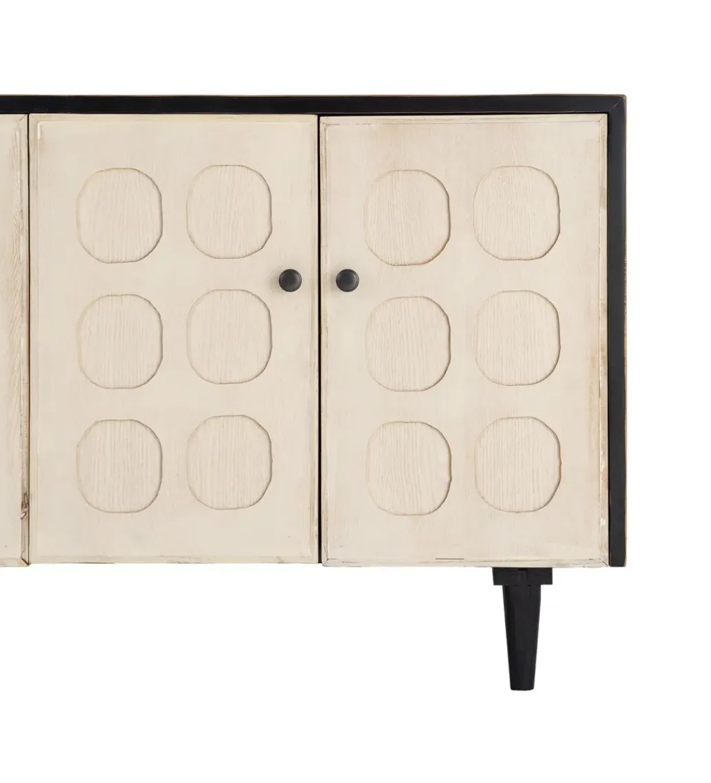 Komoda RESEME 160 cm czarnobiała*Zona-Design Outlet