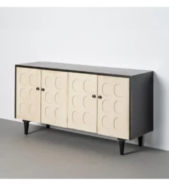Komoda RESEME 160 cm czarnobiała*Zona-Design Outlet