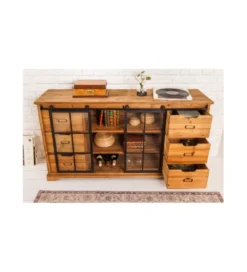 Komoda RETAGIO 148 cm drewno jodła*Invicta Interior Outlet