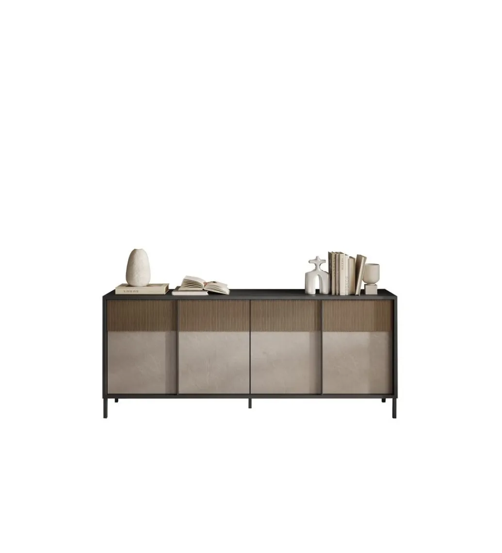 Komoda REYEZ 80 cm czarna*MCA Linia Włoska Sale