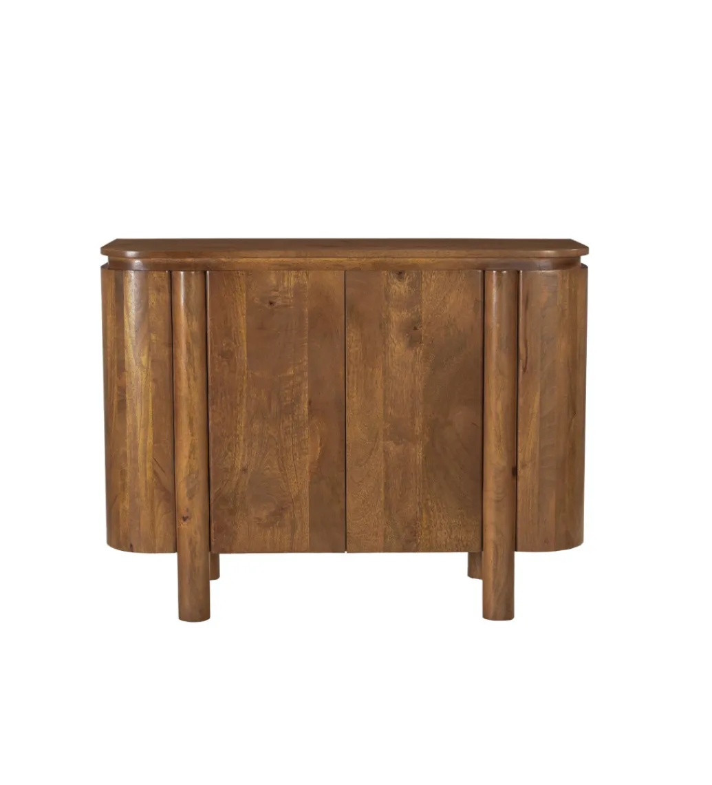 Komoda SALANO 105 cm drewno mango naturalny*LF-Design