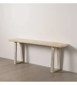 Komoda SARMUTO 210 cm drewno saur bielona*DENZO New