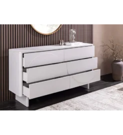 Komoda SAVOY 150 cm biała*Invicta Interior Hot