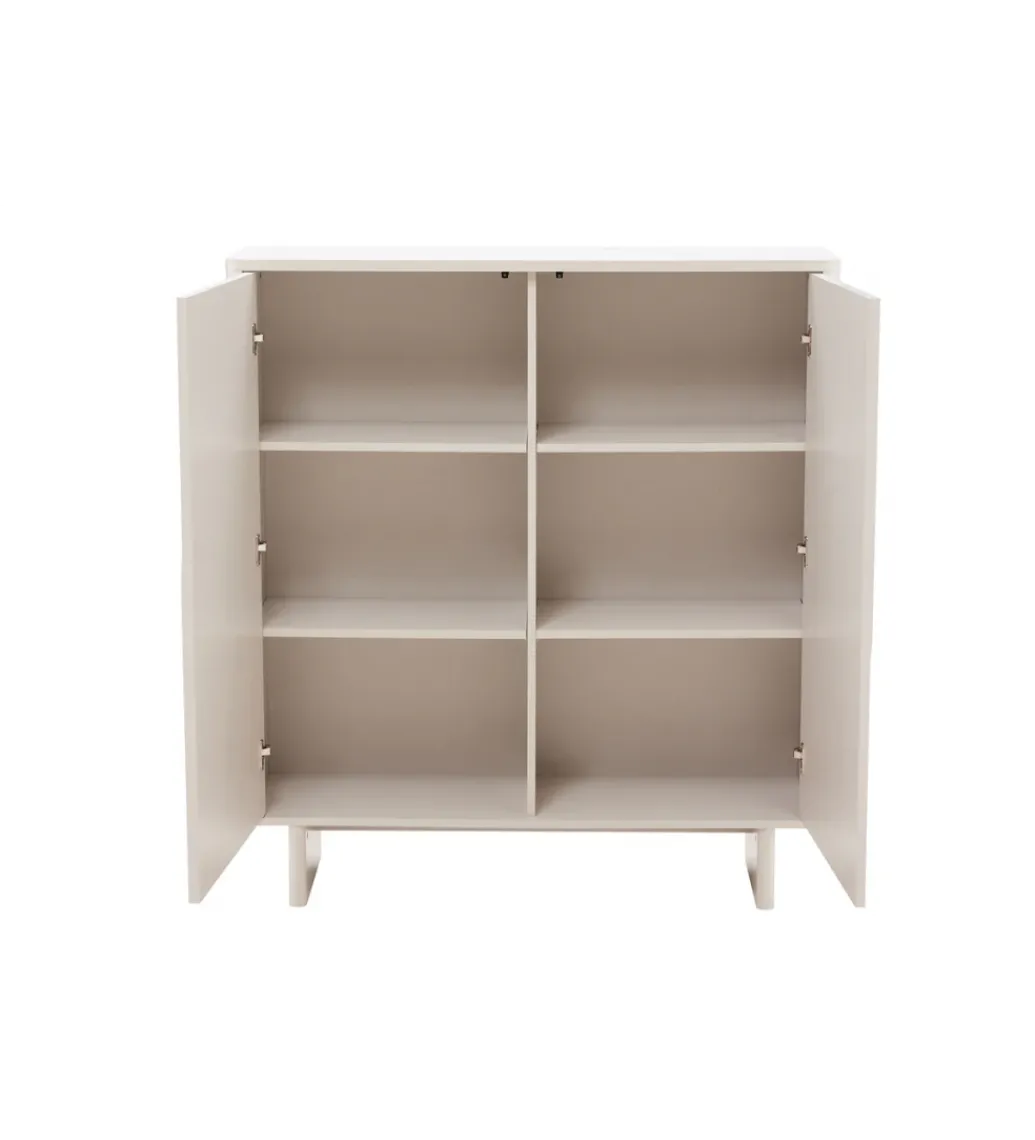 Komoda SAVOY 130 cm biała*Invicta Interior New