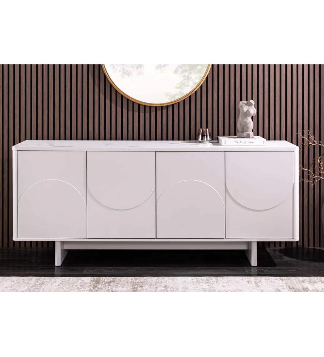 Komoda SAVOY 180 cm biała*Invicta Interior Clearance