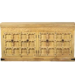 Komoda SCORPION 120 cm drewno mango turkusowa*Exclusivas Discount