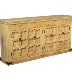 Komoda SCORPION 120 cm drewno mango turkusowa*Exclusivas Discount