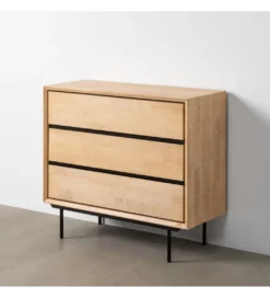 Komoda SINTRA 100 cm drewno kauczuk naturalna*Zona-Design Online