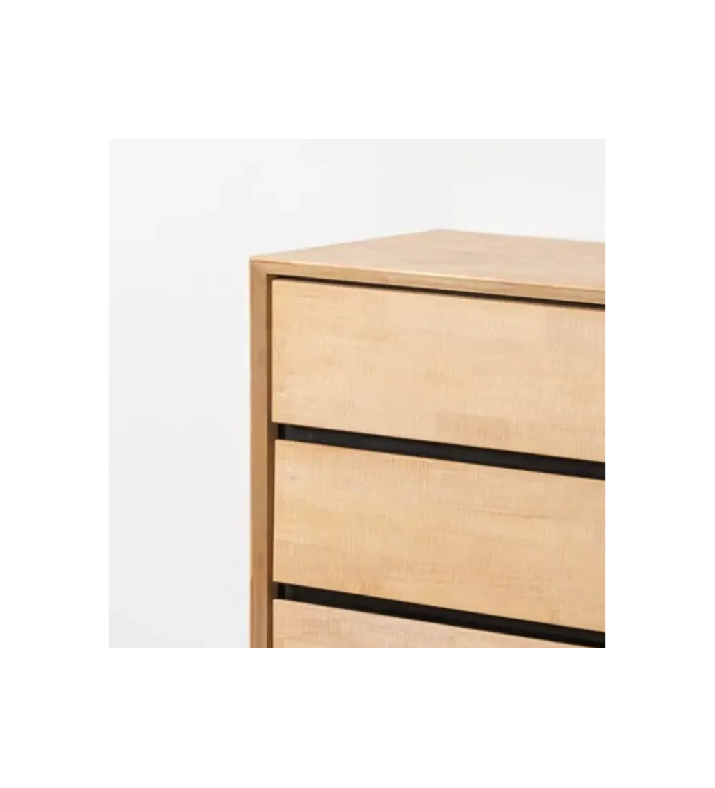 Komoda SINTRA 100 cm drewno kauczuk naturalna*Zona-Design Online