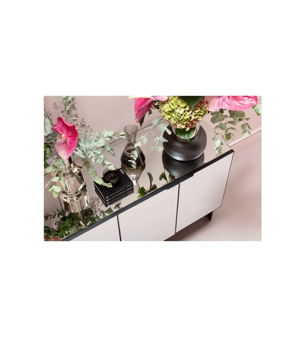 Komoda SORAN 160 cm transparentna*KARE