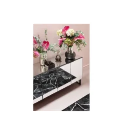 Komoda SORAN 160 cm transparentna*KARE