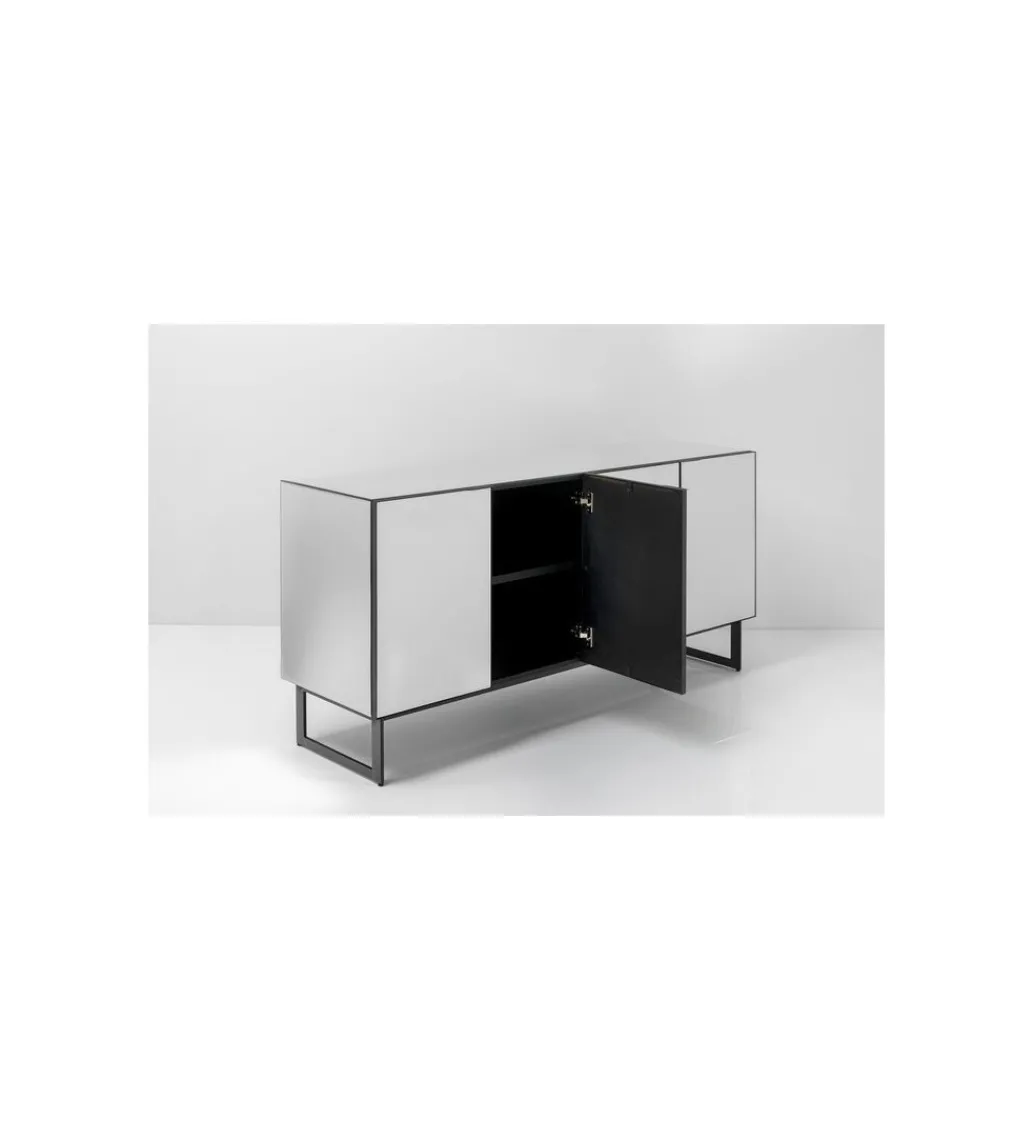 Komoda SORAN 160 cm transparentna*KARE