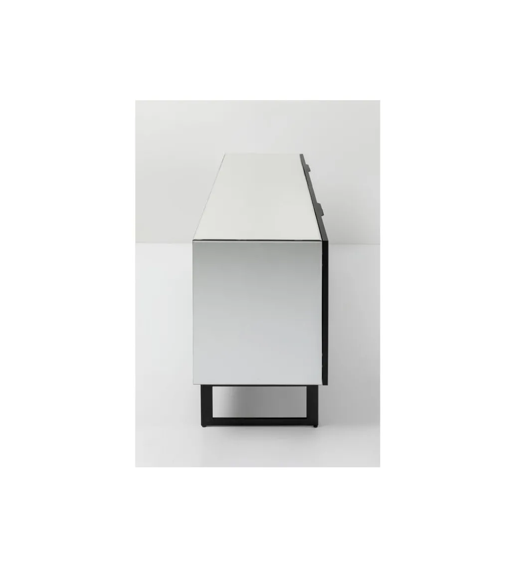 Komoda SORAN 160 cm transparentna*KARE