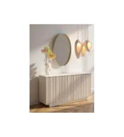 Komoda STUCCO 152 × 80 cm szara*KARE