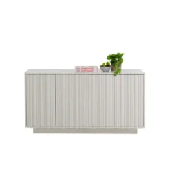 Komoda STUCCO 152 × 80 cm szara*KARE