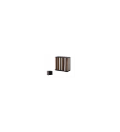 Komoda SZPAT 80 cm drewno akacja wielokolorowa*Imeri Best