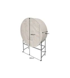 Komoda TIGR 140 cm drewno mango*Invicta Interior Online