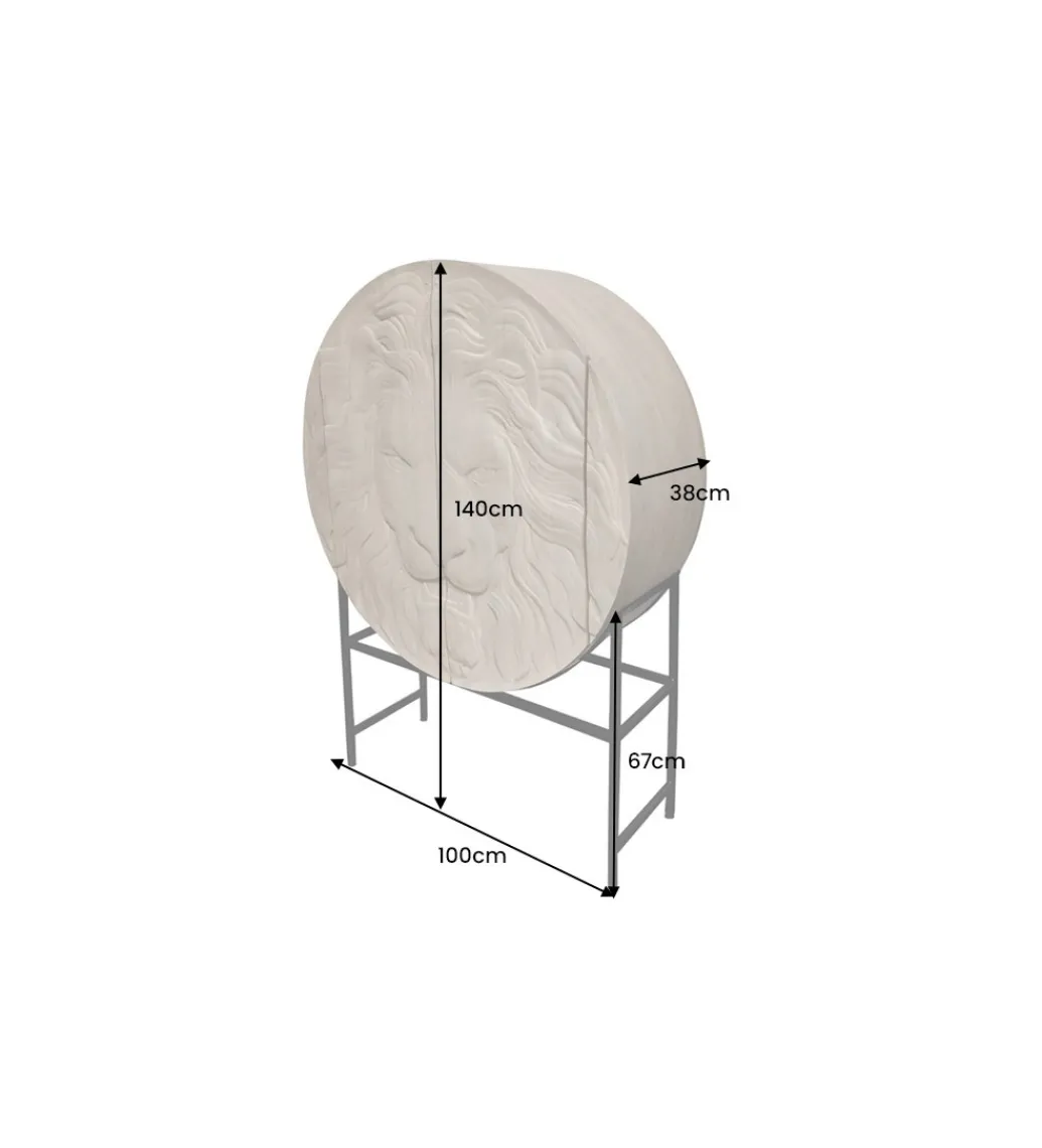 Komoda TIGR 140 cm drewno mango*Invicta Interior Online