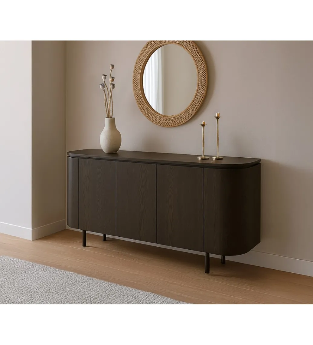 Komoda Tobago 170 cm czarny*LF-Design New