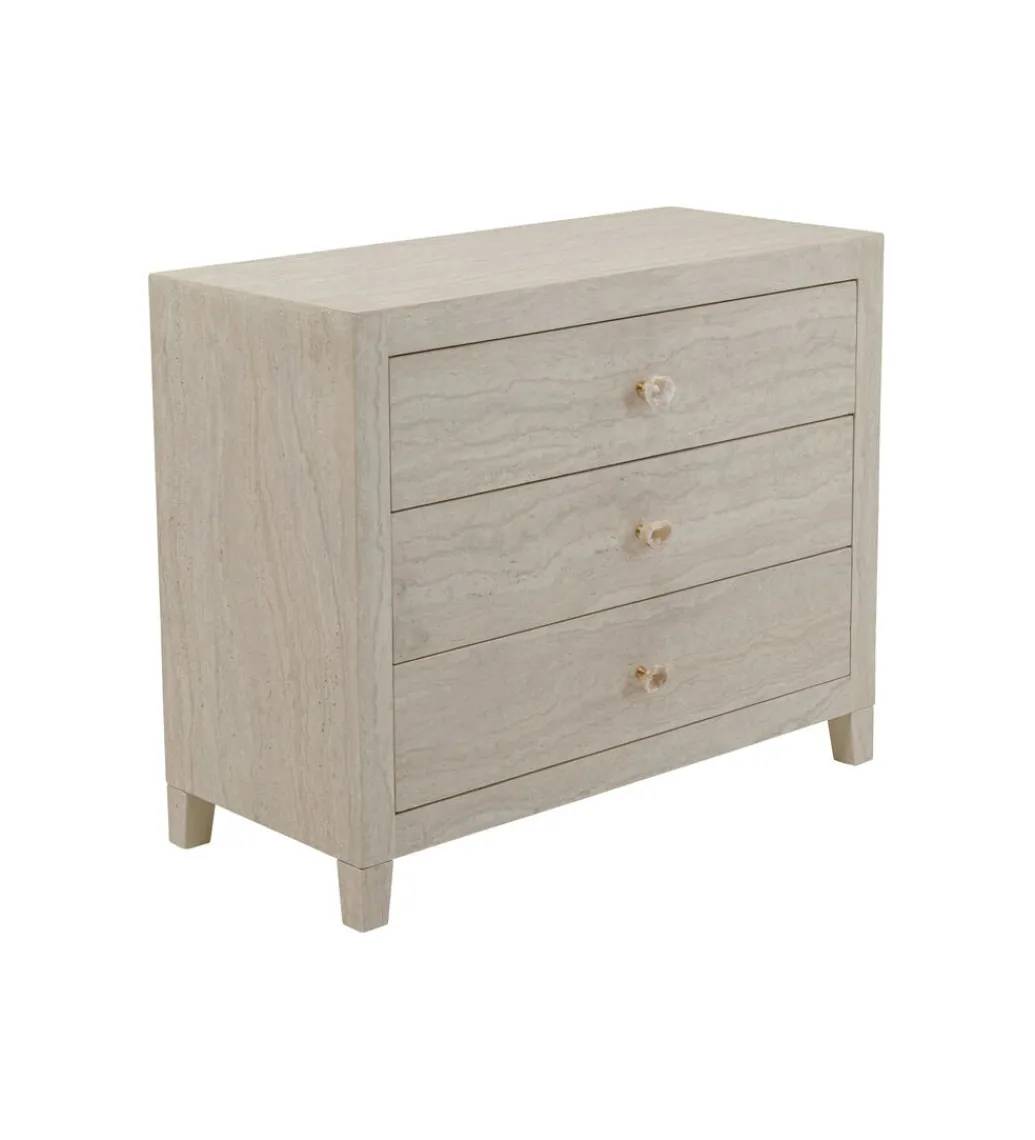 Komoda TRAVERTINO 91 x 74 cm naturalna beżowa*KARE Sale