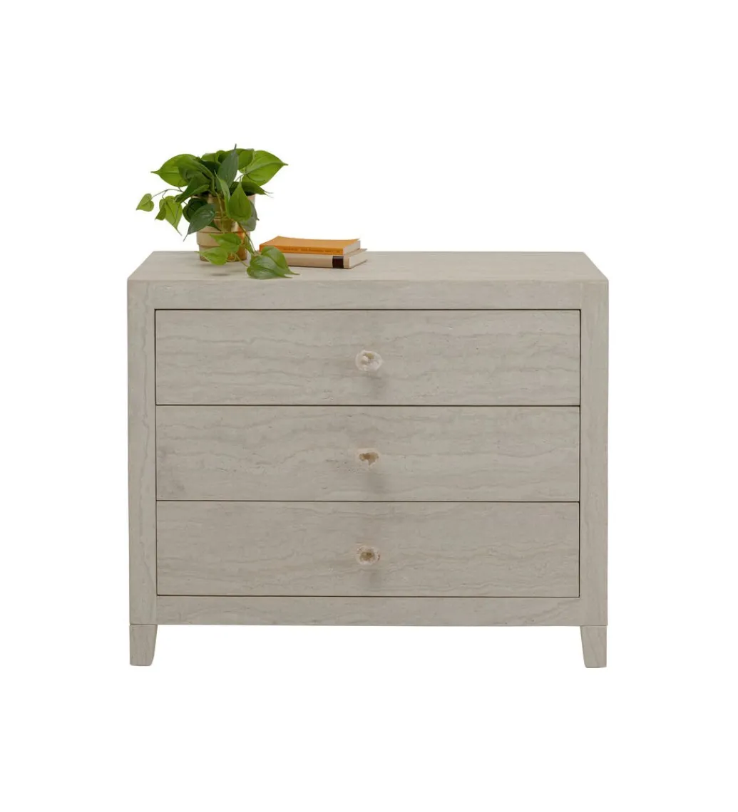 Komoda TRAVERTINO 91 x 74 cm naturalna beżowa*KARE Sale
