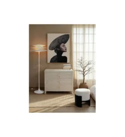 Komoda TRAVERTINO 91 x 74 cm naturalna beżowa*KARE Sale