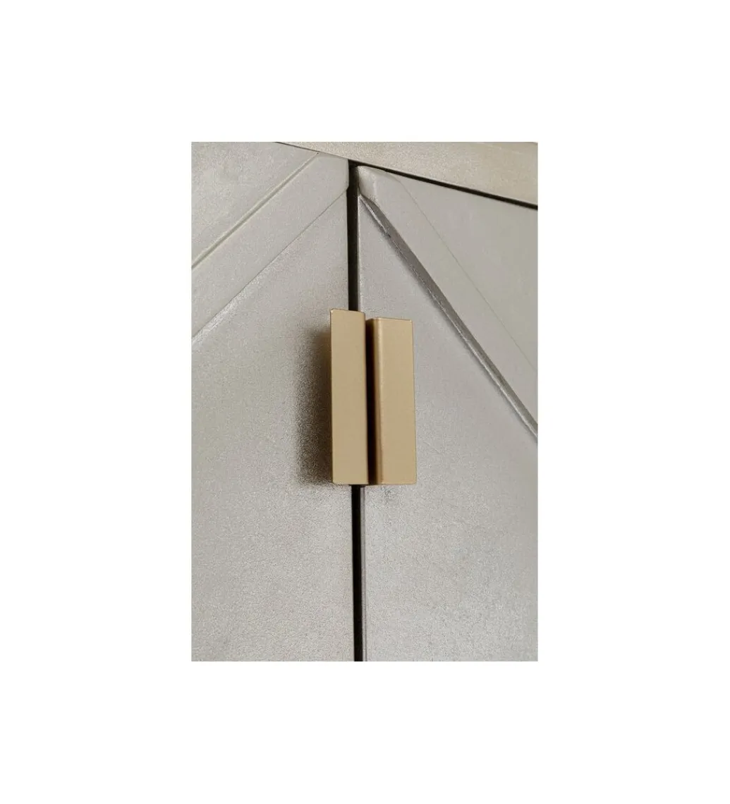 Komoda TRIANGLE 180 cm srebrna*KARE Sale
