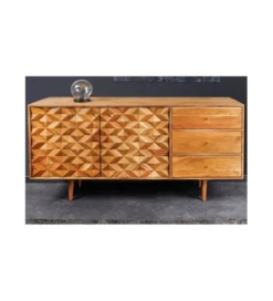 Komoda TROPEA 145 cm drewno akacja honey*Invicta Interior