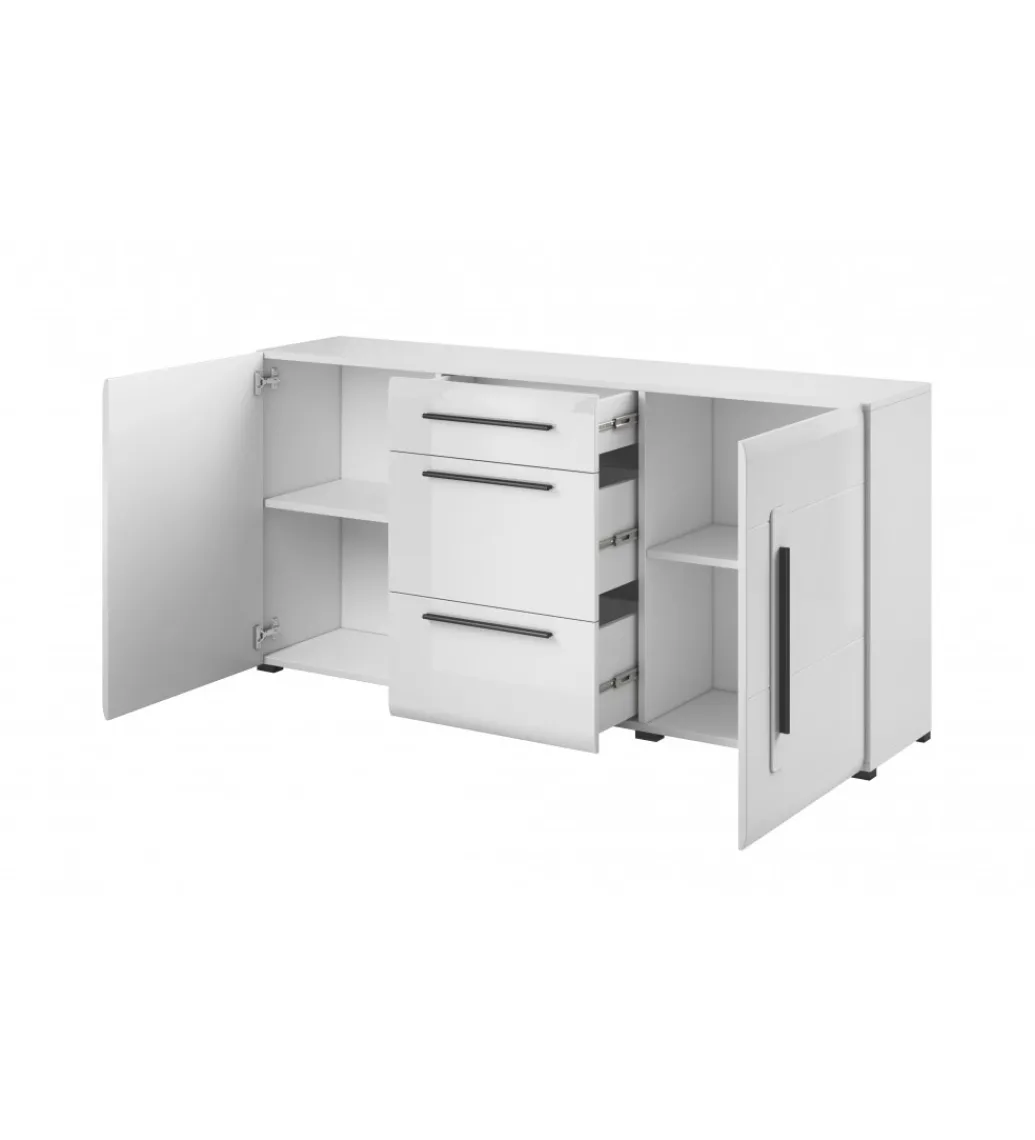 Komoda TULSA 180 cm biała*Helvetia Online