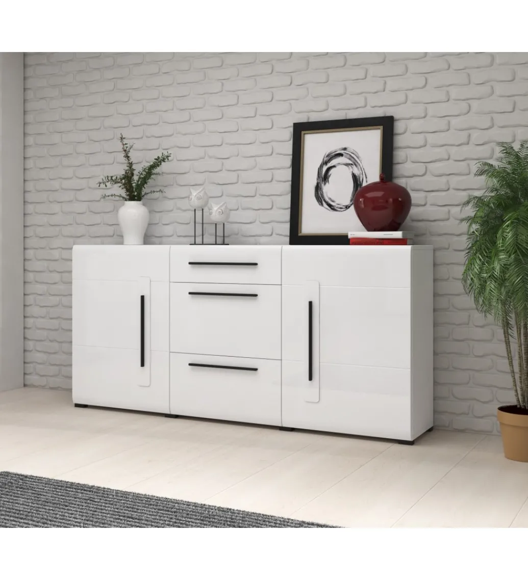 Komoda TULSA 180 cm biała*Helvetia Online