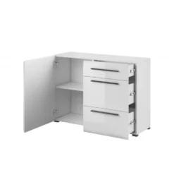 Komoda TULSA 120 cm biała*Helvetia New