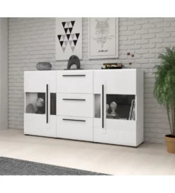 Komoda TULSA 180 cm biała*Helvetia Clearance