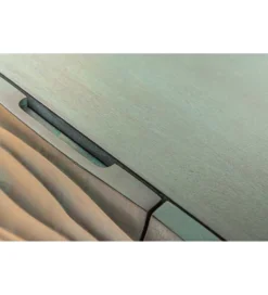 Komoda VELA 160 cm drewno mango turkusowa Ciemna*Invicta Interior Discount
