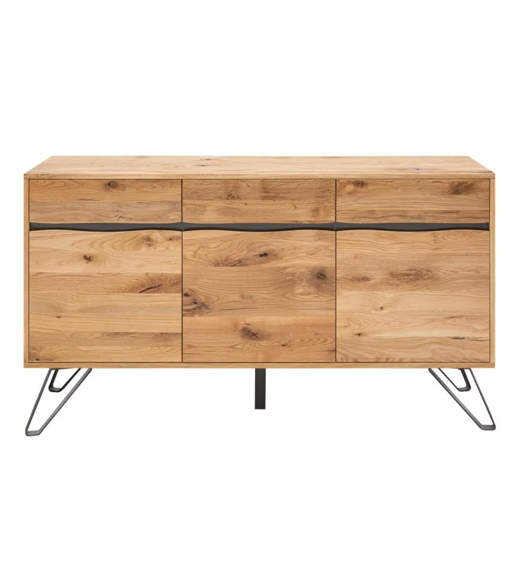 Komoda VIVENTE Living Edge 160 cm drewno dąb dziki*Invicta Interior New