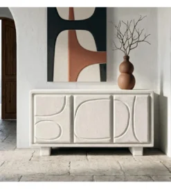Komoda WAVES 120 cm różowa*Zona-Design New