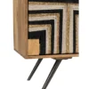 Komoda WEAVED 92 cm naturalna*J-Line Outlet