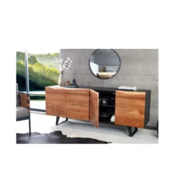 Komoda Welden 180 cm drewno akacja*Invicta Interior - przedsprzedaż New