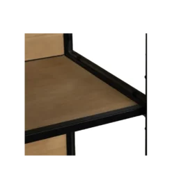 Komoda Witryna NEGRO 150 cm czarna*Zona-Design Outlet