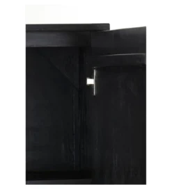 Komoda wysoka ABAGE 180 cm czarna*L&L